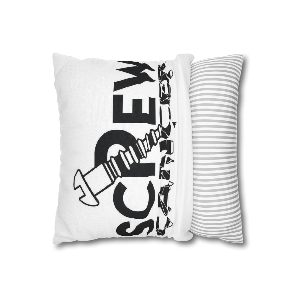Spun Polyester Square Pillowcase