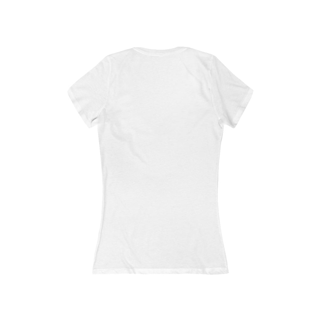 Survivor Strong V-Neck Tee — Hope. Fight. Rise. Breast Cancer Awareness Shirt