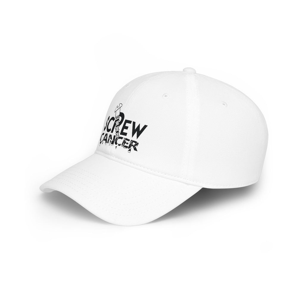 Survivor Baseball Cap — “I’m a Survivor” Teal Ribbon Low Profile Hat