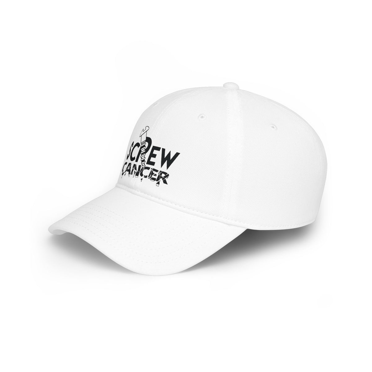Survivor Baseball Cap — “I’m a Survivor” Teal Ribbon Low Profile Hat