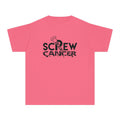 Screw Cancer Youth Tee – Childhood Cancer Awareness Shirt